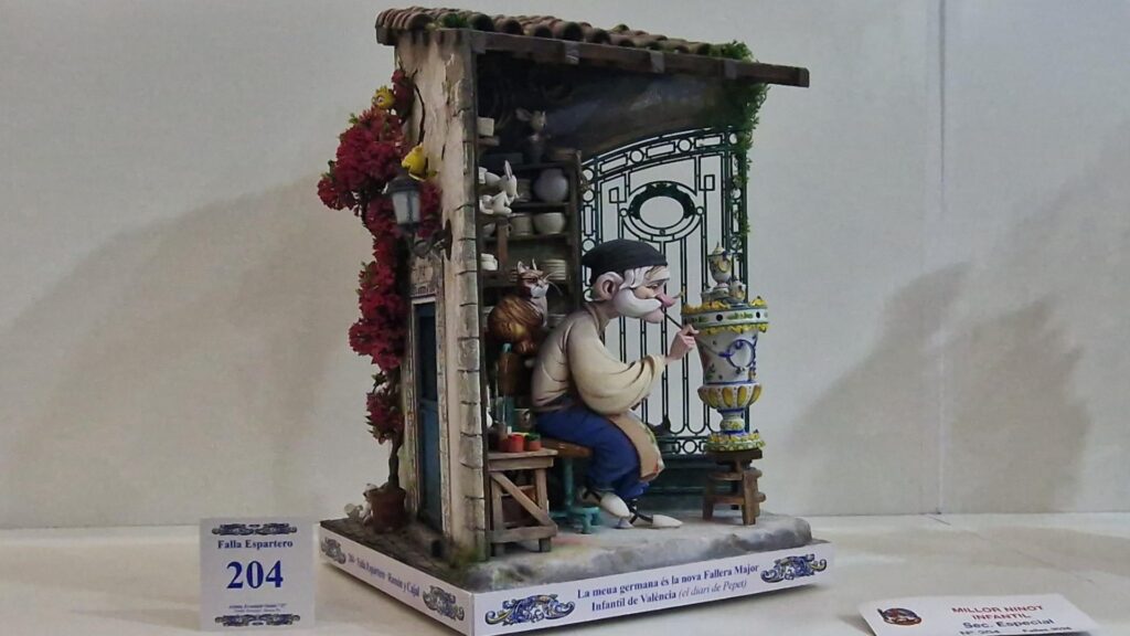 Espartero–Gran Vía Ramón y Cajal logra el Ninot Indultat infantil de las Fallas 2026 2 Espartero Ramon y Cajal conquista el Ninot Indultat Infantil de las Fallas 2026 3