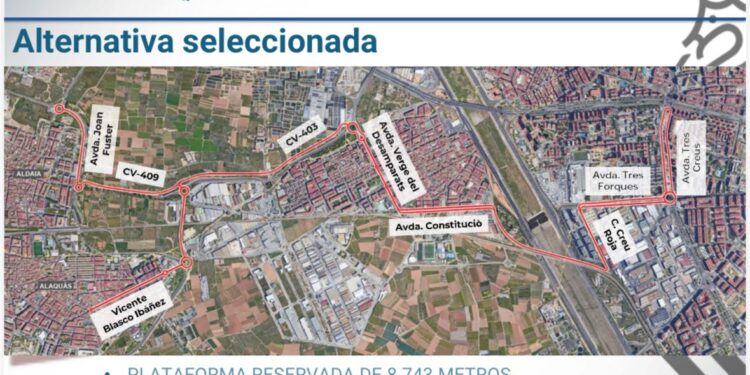 La Generalitat proyecta un nuevo puente sobre el Turia para conectar l'Horta Sur con Valencia en transporte público 1 La Generalitat proyecta un nuevo puente sobre el Turia para conectar l'Horta Sur con Valencia en transporte público