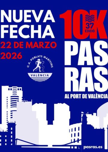 Valéncia recupera la 10K Pas Ras al Port este domingo tras su suspensión por el temporal