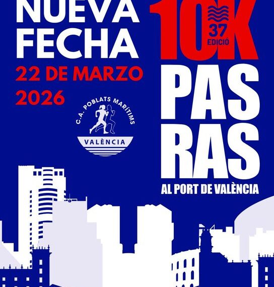 Valéncia recupera la 10K Pas Ras al Port este domingo tras su suspensión por el temporal