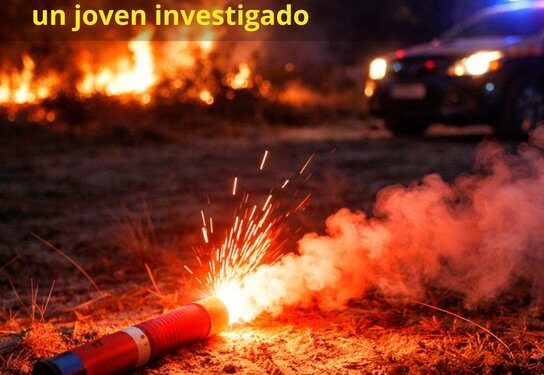 Un incendio provocado por una bengala en El Saler pone en jaque la protección de la Devesa