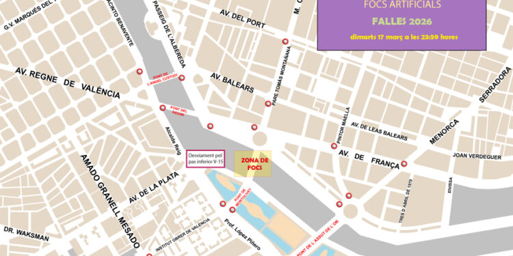 Comienzan los castillos en el Puente de Monteolivete: cortes de tráfico e importantes restricciones en la zona