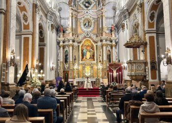 Gran èxit de la velada poètica en honor de la Mare de Deu dels Dolors feta pels poetes valencians