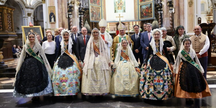 El fervor de San José une a las tres capitales en la Catedral de Valencia 1 El fervor de San José une a las tres capitales en la Catedral de Valencia