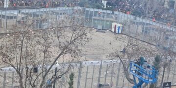 Un 30% de la mascletà se queda sin disparar por estar mojada por la lluvia
