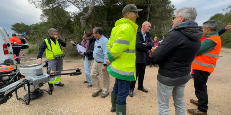 Guerra tecnológica al mosquito en la Devesa: Drones fumigan las zonas inacabables del Saler 1 WhatsApp Image 2026 03 11 at 11.51.42