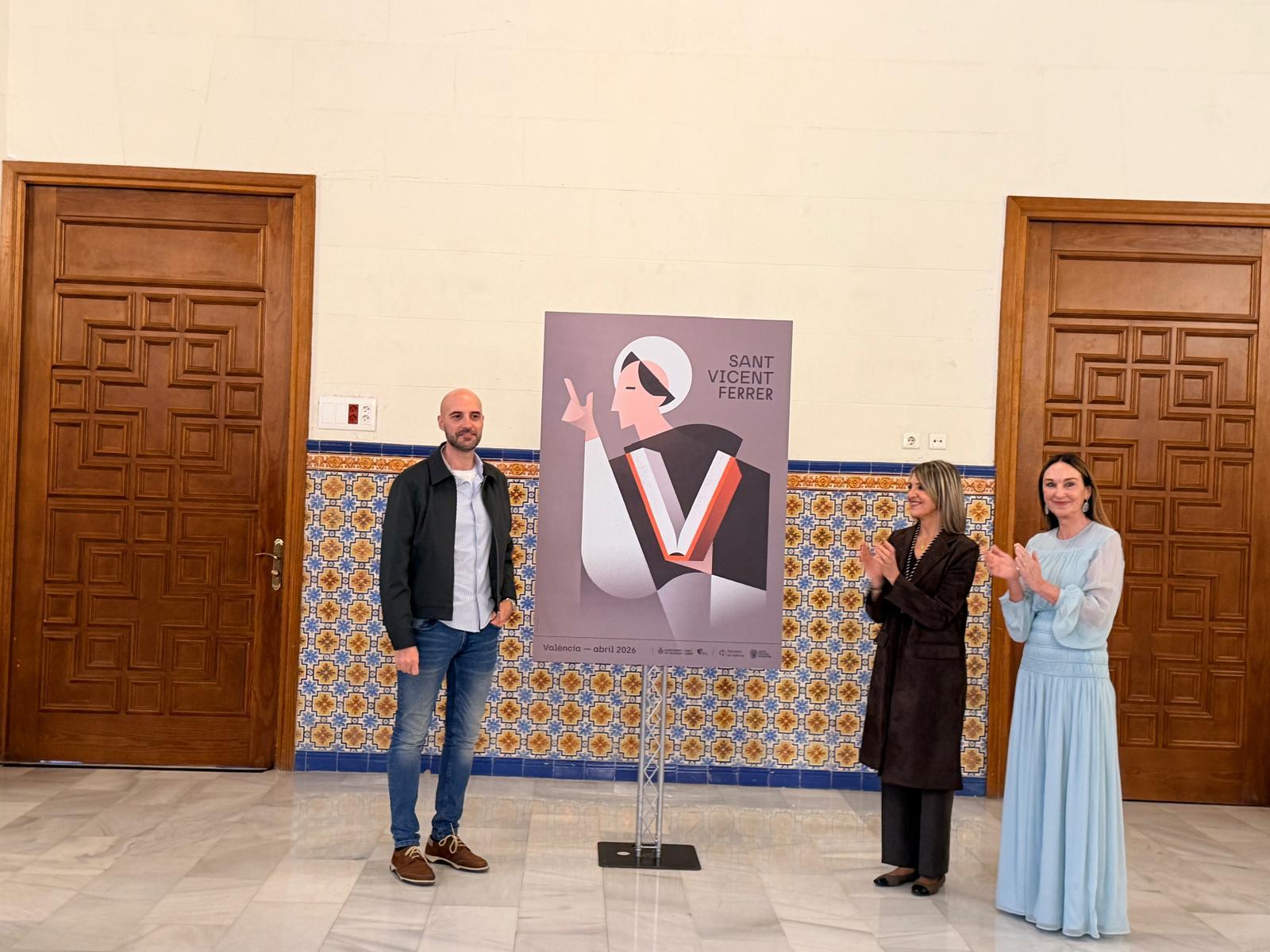 Renovación y tradición: Valéncia presenta el cartel de las fiestas de Sant Vicent Ferrer 2026 2 WhatsApp Image 2026 03 25 at 20.18.49