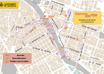 10K Femenina “Día de la Dona Deportista” en Valéncia