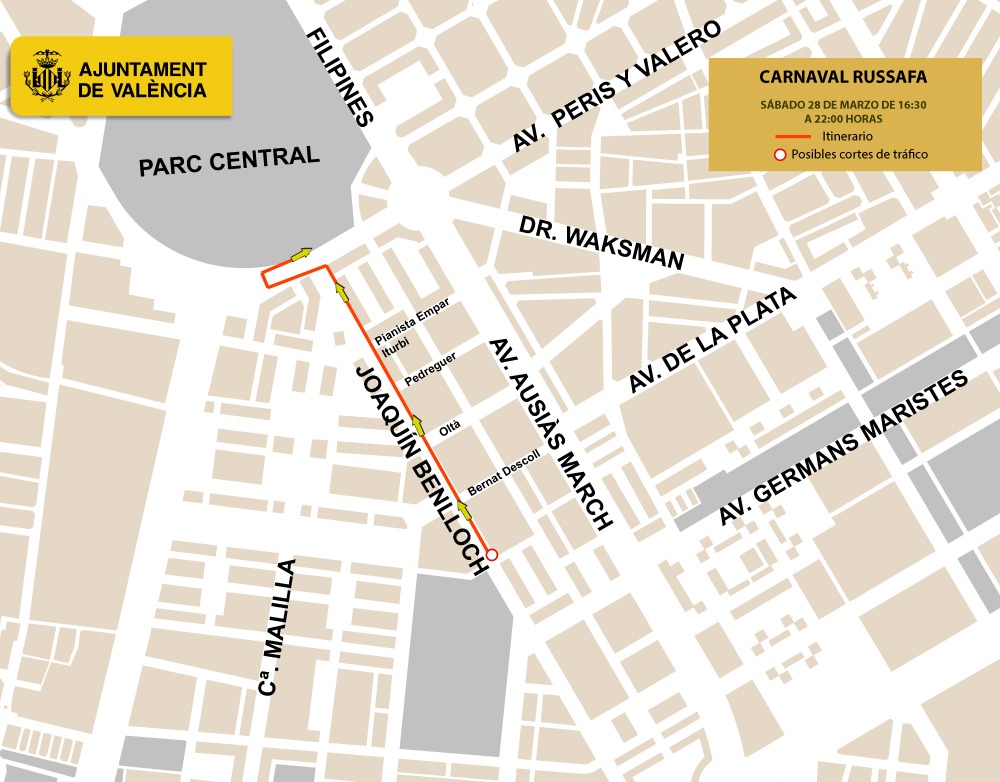 El Carnaval de Russafa se traslada a Malilla y al Parc Central este sábado 2 WhatsApp Image 2026 03 26 at 12.39.47