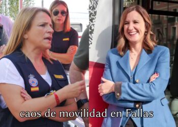 La movilidad imposible estas fallas: Restricciones de movilidad en Renfe, huelga de metros y mil calles cortadas