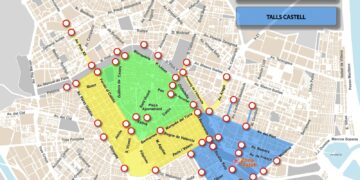 Valéncia cierra su centro histórico: arranca el dispositivo especial de tráfico por las Fallas 2026