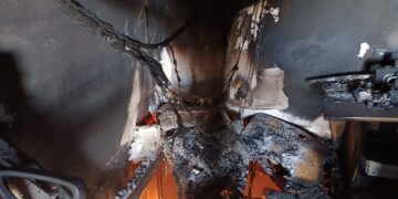 El Centro Astronómico del Alto Turia, gravemente dañado tras un devastador incendio en Aras de los Olmos