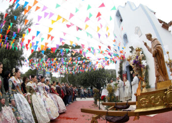 La Romería del Captivador en honor a Sant Vicent Ferrer como eje de unidad institucional en la provincia