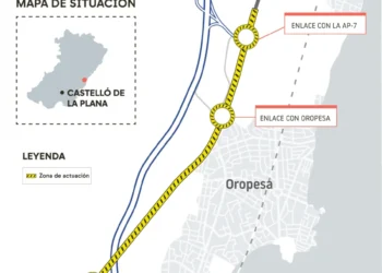 El Ministerio de Transportes inicia la transformación de la N-340 en Oropesa