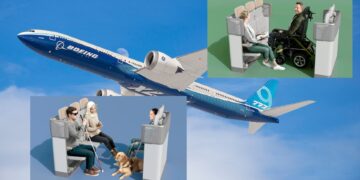 Airbus presenta ‘U Suite’, el primer espacio que permite viajar en avión en silla de ruedas propia