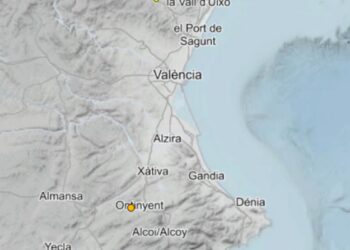 Tres terremotos se registran en la Comunitat Valenciana este 25 de abril