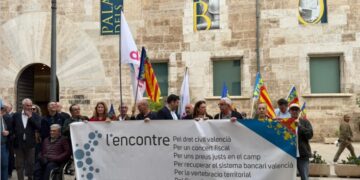 Decidix, present en la concentració pel Dret Civil Valencià