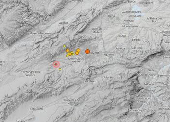 Hasta 12 movimientos sísmicos (terremotos) esta madrugada en la zona de Ontinyent, Vallada y Fontanar dels Alforins