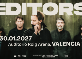 Editors regresará a los escenarios en 2027 con una parada confirmada en el Roig Arena de Valencia