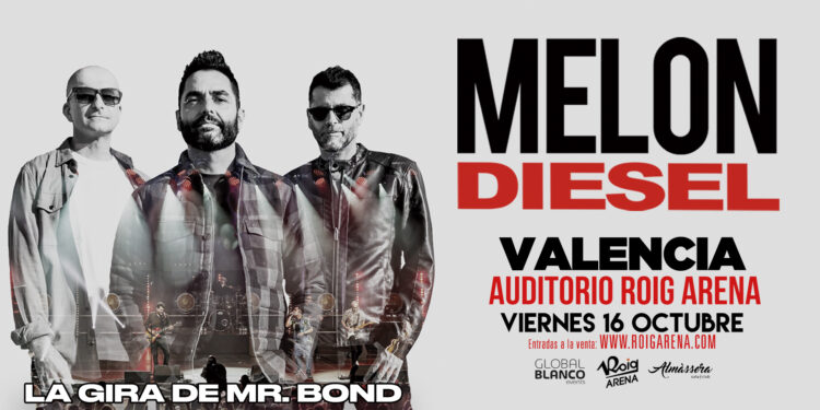 Melon Diesel anuncia su regreso a Valencia: actuará en el Auditorio Roig Arena el 16 de octubre