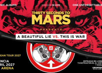 Thirty Seconds to Mars unirá sus álbumes más legendarios en una cita histórica en el Roig Arena