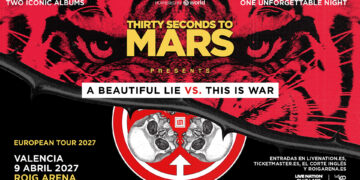 Thirty Seconds to Mars unirá sus álbumes más legendarios en una cita histórica en el Roig Arena