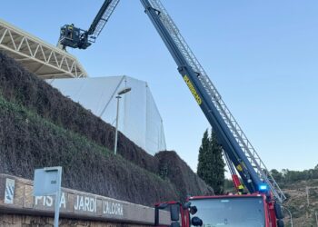 El temporal de viento no da tregua en Castellón: el Consorcio de Bomberos supera los 130 servicios en una semana crítica