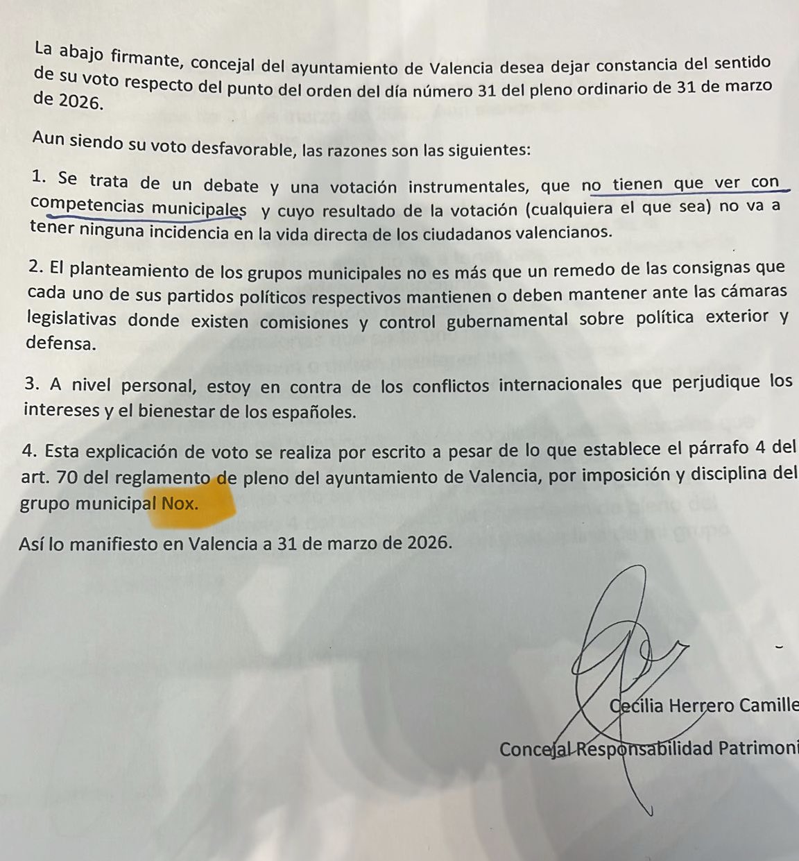 El "lapsus" de Nox: La rebeldía silenciosa que fractura el gobierno de Valencia 3 HEvWC7JbcAA1Fuj