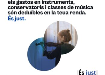 La Generalitat Valenciana activa una deducción pionera en el IRPF para impulsar la formación y práctica musical
