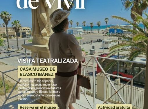 El espíritu de Blasco Ibáñez revive en la Malvarrosa: regresan las visitas teatralizadas a su Casa-Museo