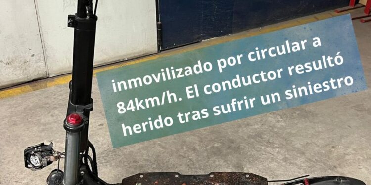 Un "cohete" sobre dos ruedas: Denunciado un usuario de patinete en Valencia tras un accidente a 84 km/h 1 Un "cohete" sobre dos ruedas: Denunciado un usuario de patinete en Valencia tras un accidente a 84 km/h