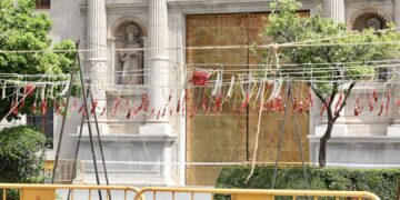 Doble cita pirotécnica por Sant Vicent Ferrer en el Cap i Casal