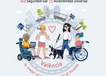 Valencia se moviliza por la inclusión con la "Semana de la Seguridad Vial y la Discapacidad"
