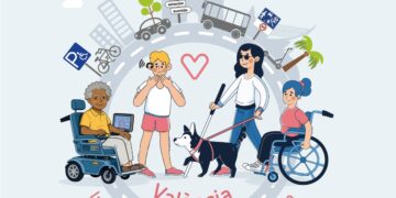 Valencia se moviliza por la inclusión con la "Semana de la Seguridad Vial y la Discapacidad"