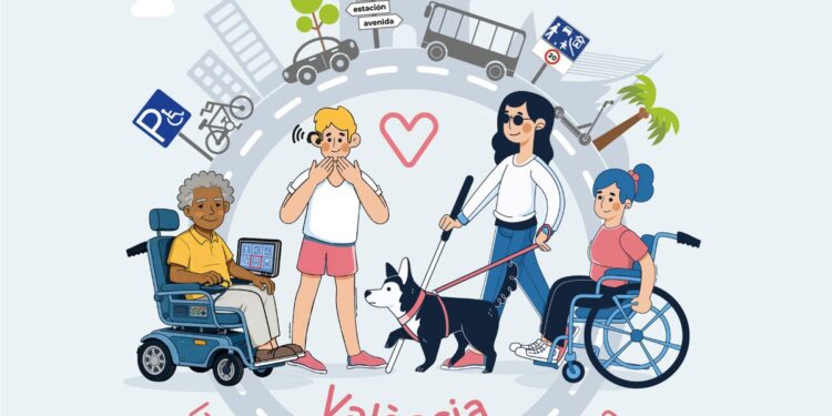 Valencia se moviliza por la inclusión con la "Semana de la Seguridad Vial y la Discapacidad"
