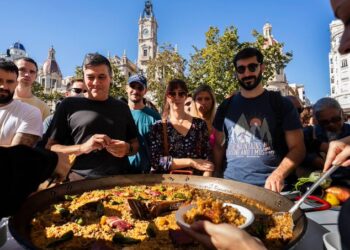 Valéncia se convierte en un arrozal gigante: el #TastArròs26 transforma el centro de la ciudad