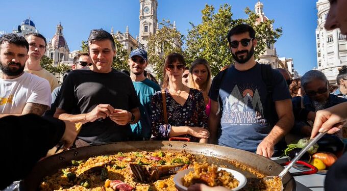 Valéncia se convierte en un arrozal gigante: el #TastArròs26 transforma el centro de la ciudad