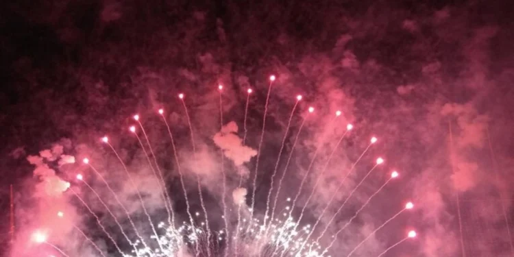 Mascleta Vertical VV 12498 Foto Visit Valencia