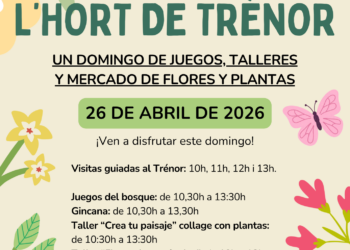 Torrent se viste de gala botánica: El Hort de Trénor acogerá una gran fiesta de la primavera para toda la familia