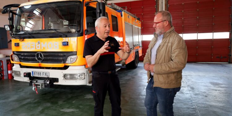 El Consorcio de Bombers de Valéncia invertirá 800.000 euros en la reforma integral del parque de la Pobla de Farnals