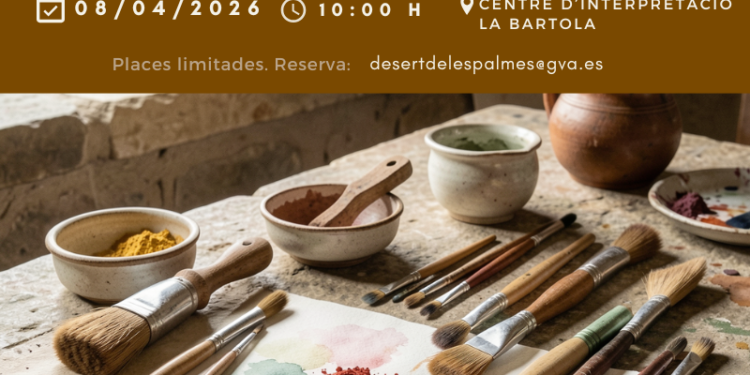 El Desert de les Palmes invita a "pintar con la naturaleza" en un taller de antotipia estas Pascuas 1 El Desert de les Palmes invita a "pintar con la naturaleza" en un taller de antotipia estas Pascuas