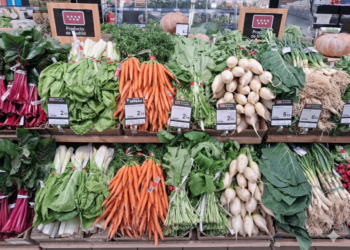 Seccion frutas y verduras de Carrefour