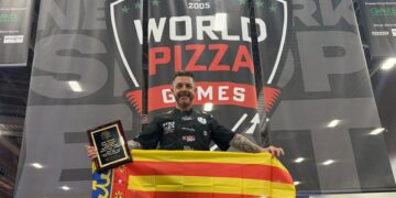 Un valenciano hace historia en Las Vegas asi conquisto Francis Tolu las Olimpiadas de la pizza en Estados Unidos 1