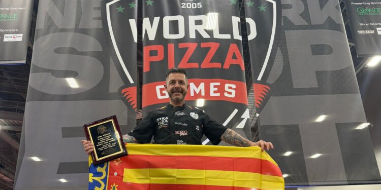 Un valenciano hace historia en Las Vegas asi conquisto Francis Tolu las Olimpiadas de la pizza en Estados Unidos 1