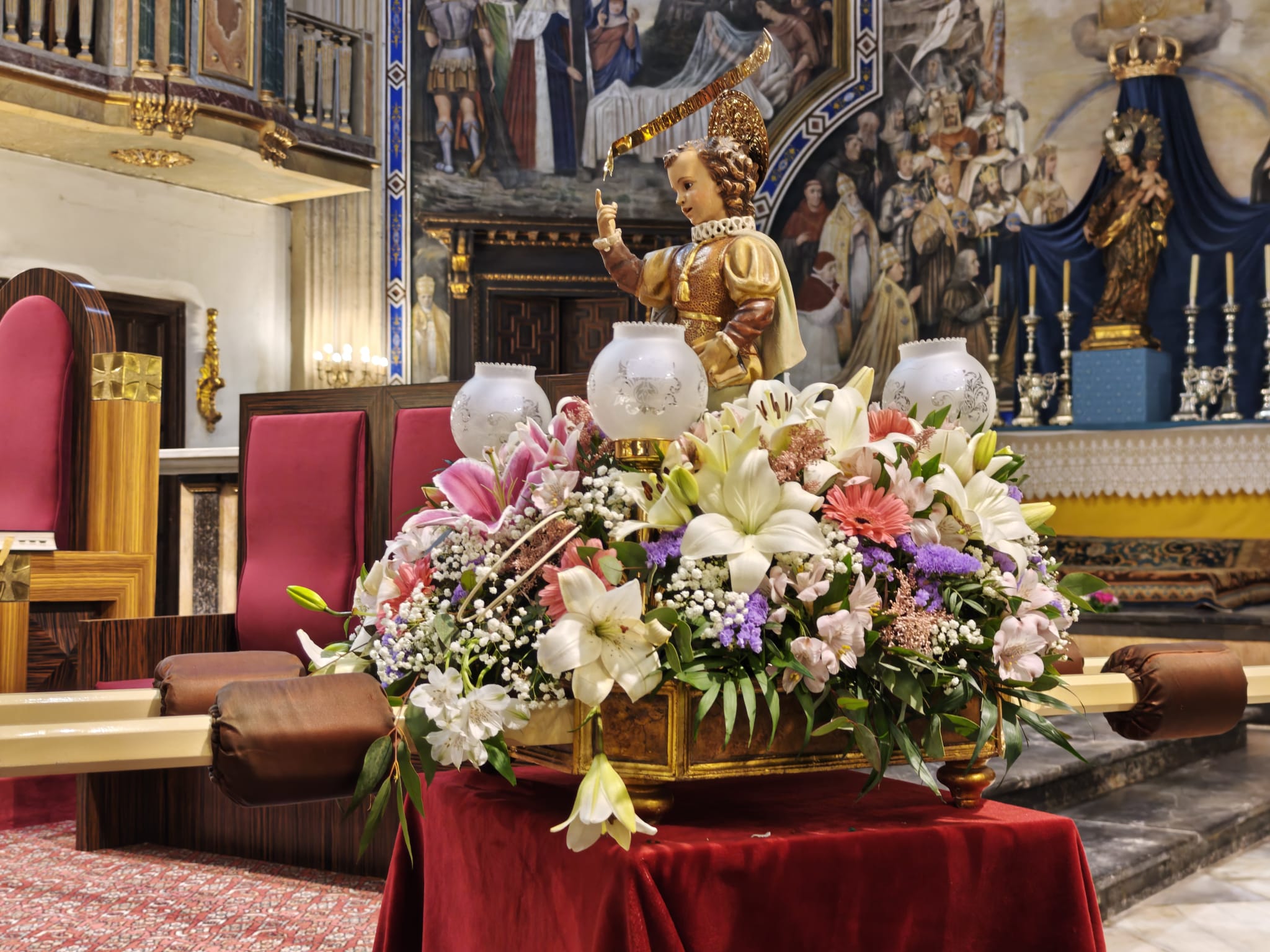 El altar del Carme ganador del Concurs de Milacres honra a Sant Vicent Ferrer 4 WhatsApp Image 2026 04 12 at 12.46.46