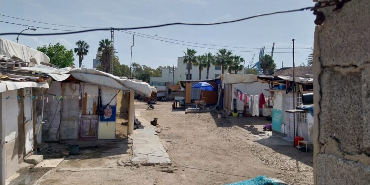 Nuevo poblado chabolista se levanta junto a Alcaldía de La Punta