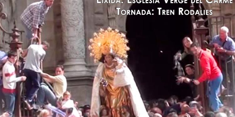 Sueca peregrinará una vez más hacia la Mare de Deu dels Desamparats