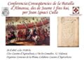 Conferència al voltant de la Batalla d'Almansa i les seues conseqüències fins l'actualitat en el Cassino d'Agricultura