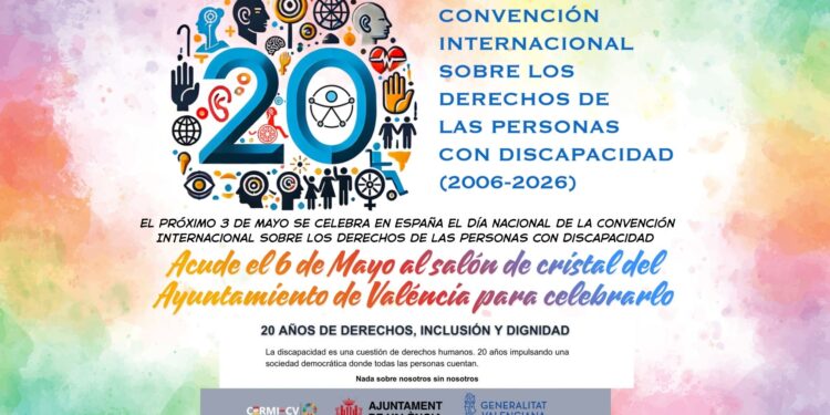 Cermi CV invita a celebrar 20 años de derechos, inclusión y dignidad para las personas con discapacidad