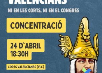 Clamor social frente a Les Corts: Valéncia exige el fin de la "discriminación constitucional" antes del Año Jaume I